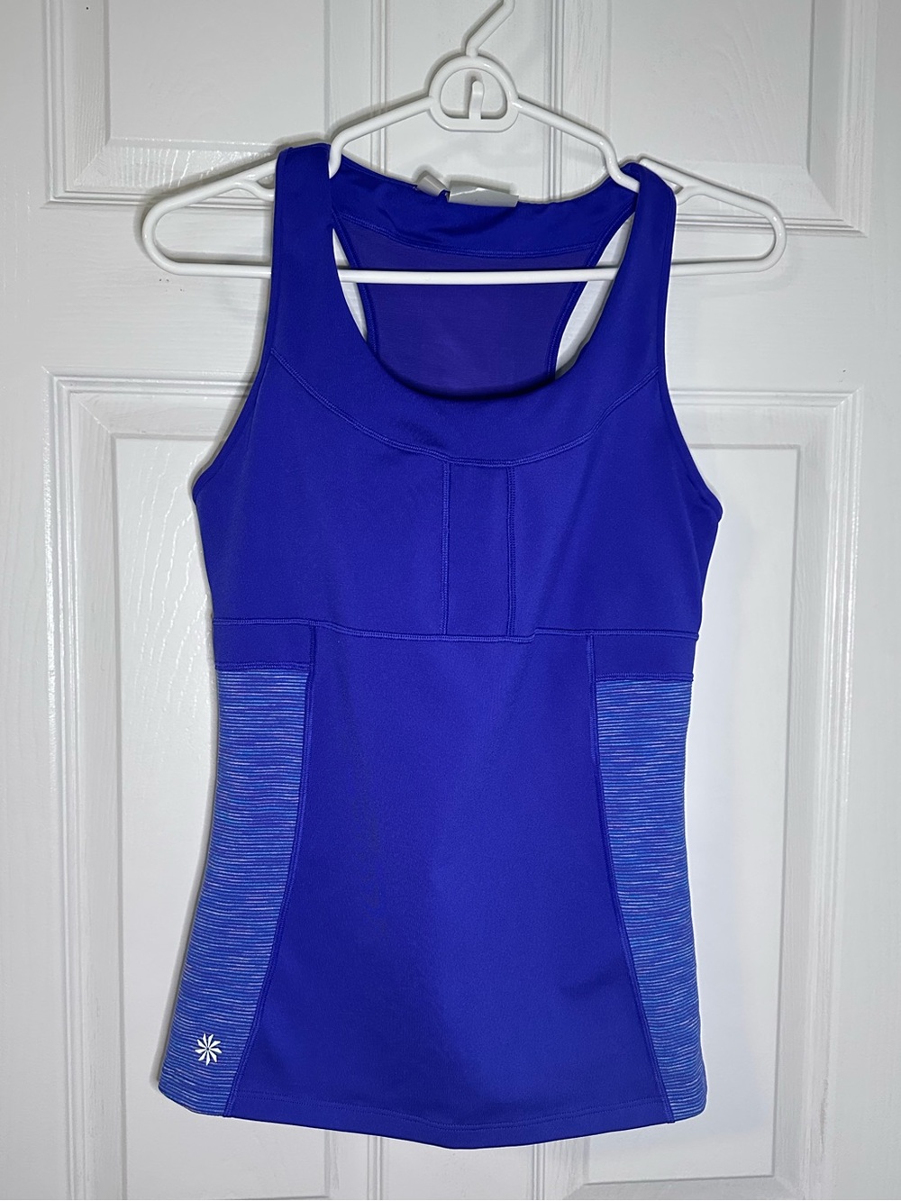 Athleta Royal Blue Racerback Performance Tank